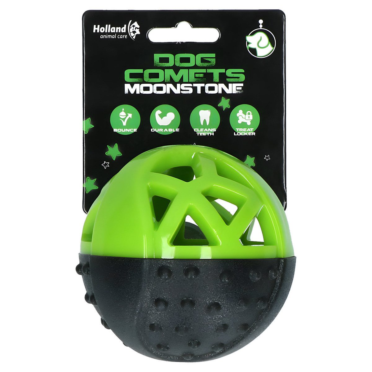Dog Comets Snackball Hundespielzeug Moonstone Snackball grün