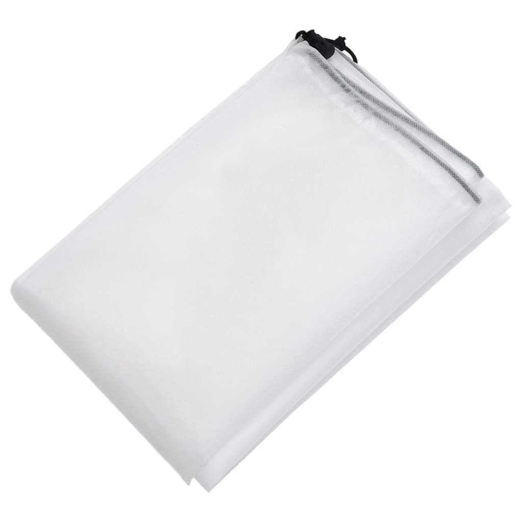 vidaXL Schutznetz Wintervlies mit Kordelzug 4 Stk. 70 g/m² 0,8x0,8 m, BxL: 80x80 m, (4-St)