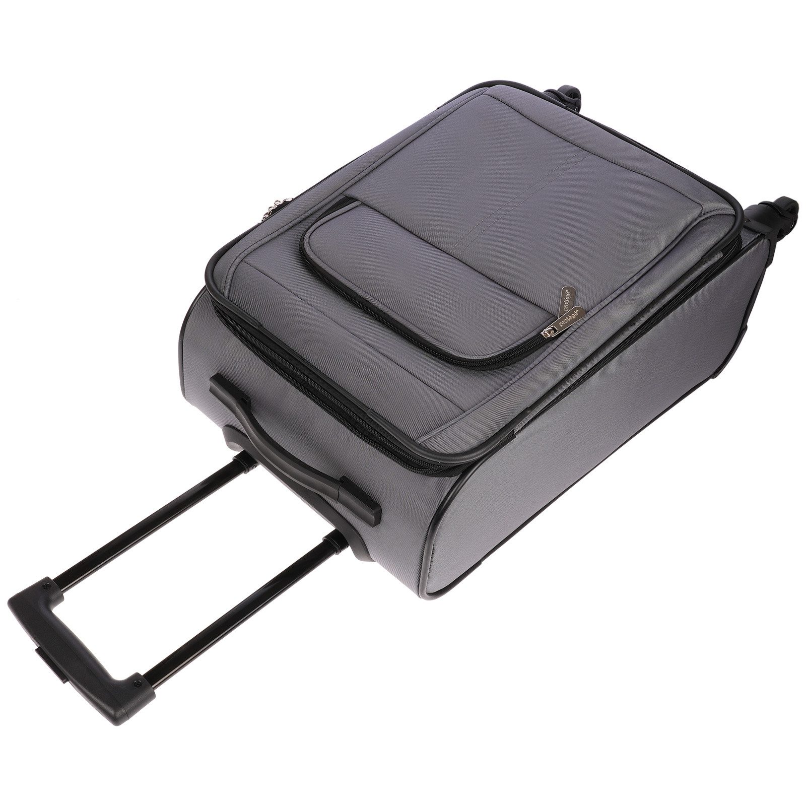 Weissmantel Kofferset 3er Koffer Set Stoffkoffer Set mit 4x Organizer, Weichschale 4 Rollen, (Als Zusatz sind 4 Organizer Tasche enthalten, damit Sie Ihre Kleid – Bild 2 von 5