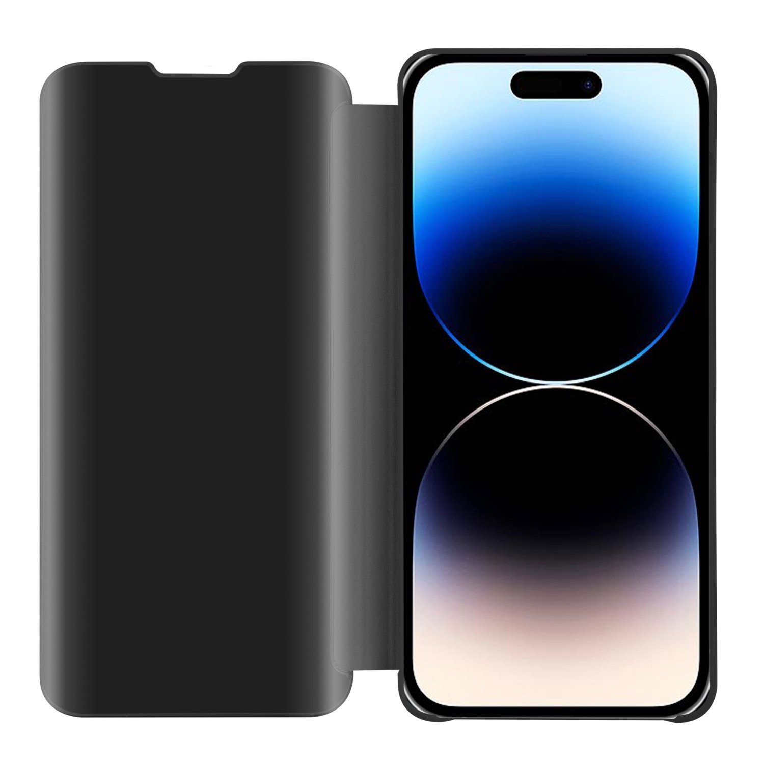 Cadorabo Handyhülle für iPhone 14 PRO Hülle Apple iPhone 14 PRO, Klappbare Handy Schutzhülle - Hülle - mit Standfunktion und Kartenfach