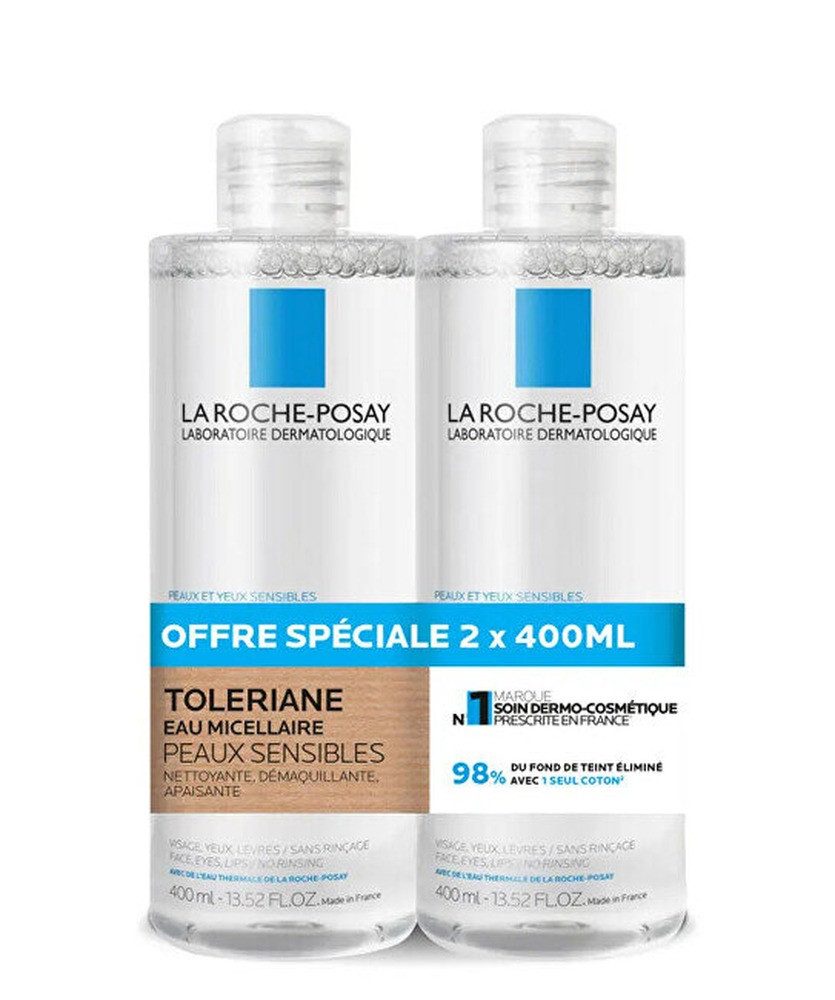 La Roche-Posay Gesichtreinigungs-Set Mizellares Wasserset für empfindliche Haut