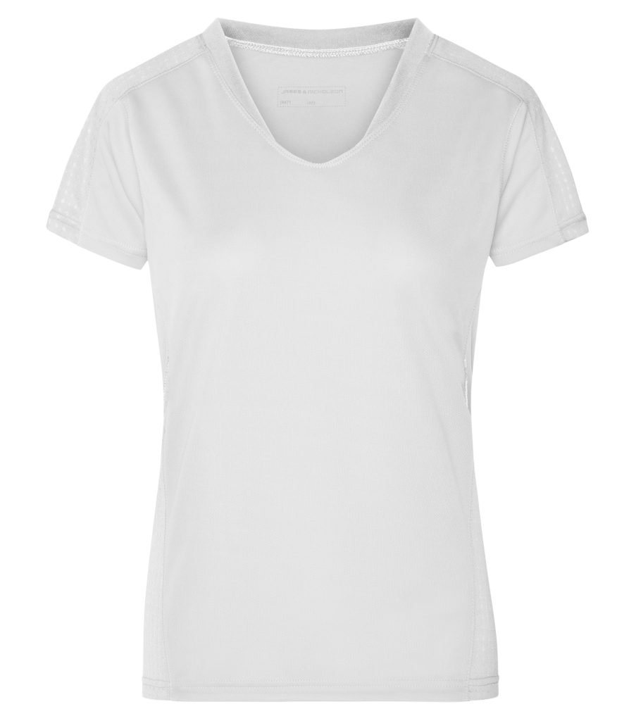 James & Nicholson Laufshirt Doppelpack Damen Kurzarm Laufshirt Running T-Shirt JN471 (Doppelpack, 2 Stück) Atmungsaktiv und Feuchtigkeitsregulierend