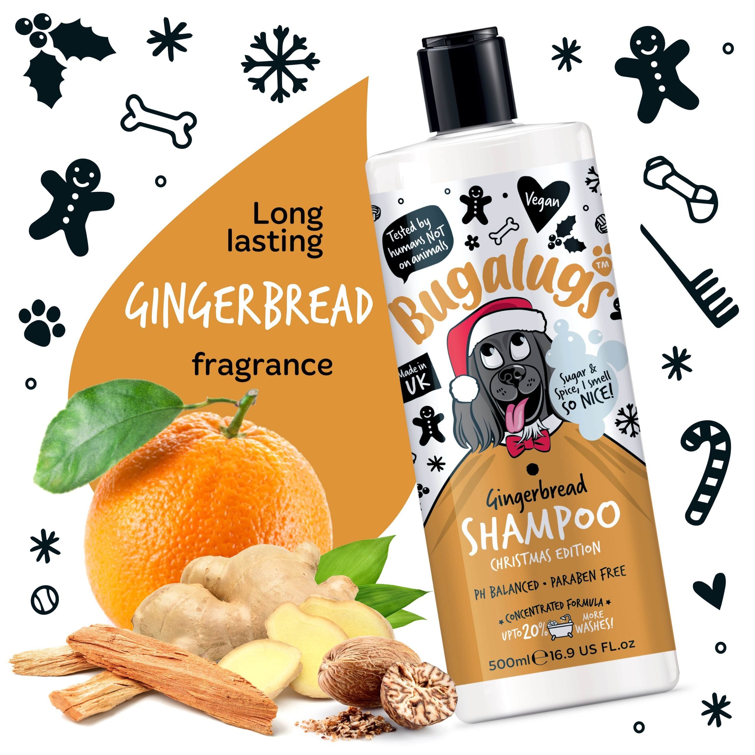 Tiershampoo Bugalugs Hundeshampoo Christmas Edition verschiedene Düfte
