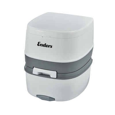 Enders® Кемпінгtoilette Supreme, integrierter Papierhalter, Belüftungstaste, Deckel + Brille abnehmbar