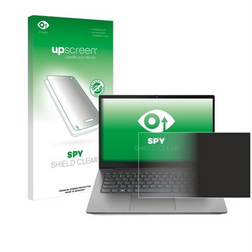 upscreen Blickschutzfolie für Lenovo ThinkBook 14 Gen 2, Displayschutzfolie, Blaulichtfilter Privacy Folie Schutzfolie Sichtschutz klar Anti-Spy