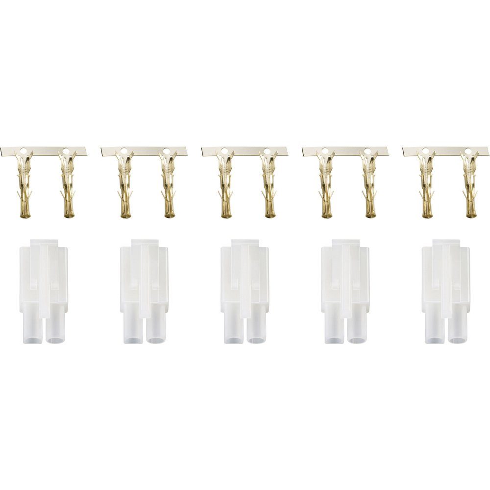 Modelcraft Modelcraft 208290 Akku Buchse Tamiya vergoldet 1 Set Akku