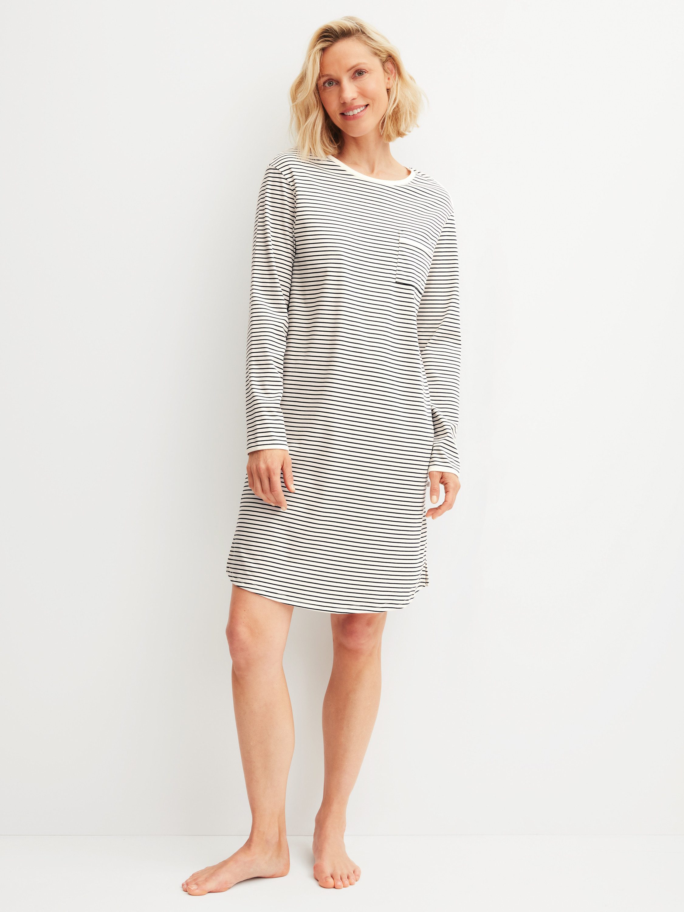 CALIDA Nachthemd Sweet Dreams Damen (1-tlg) Länge 95cm, aus 100% Baumwolle