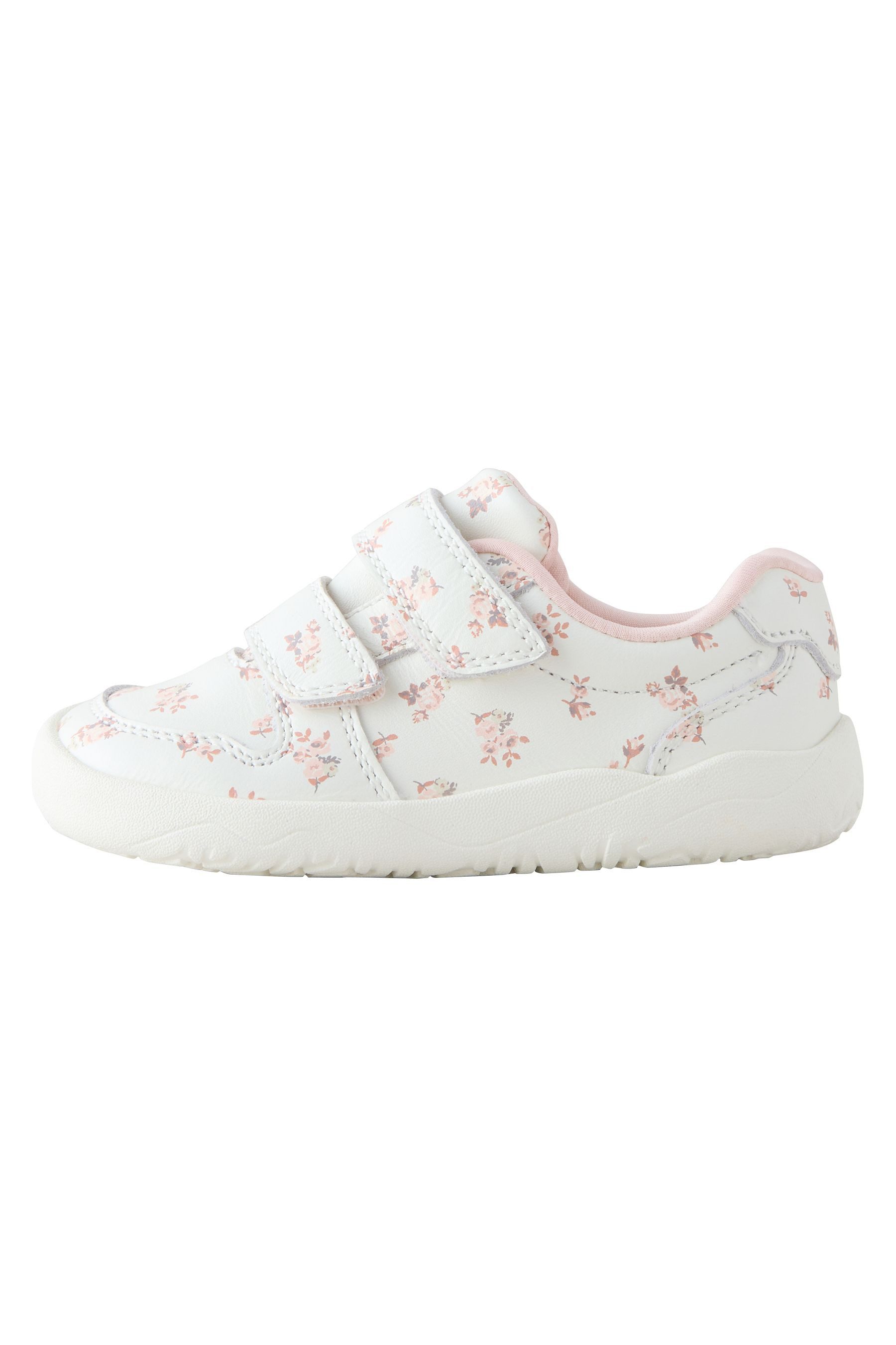 Barfuß-Sneaker aus Leder mit Klettverschluss Sneaker