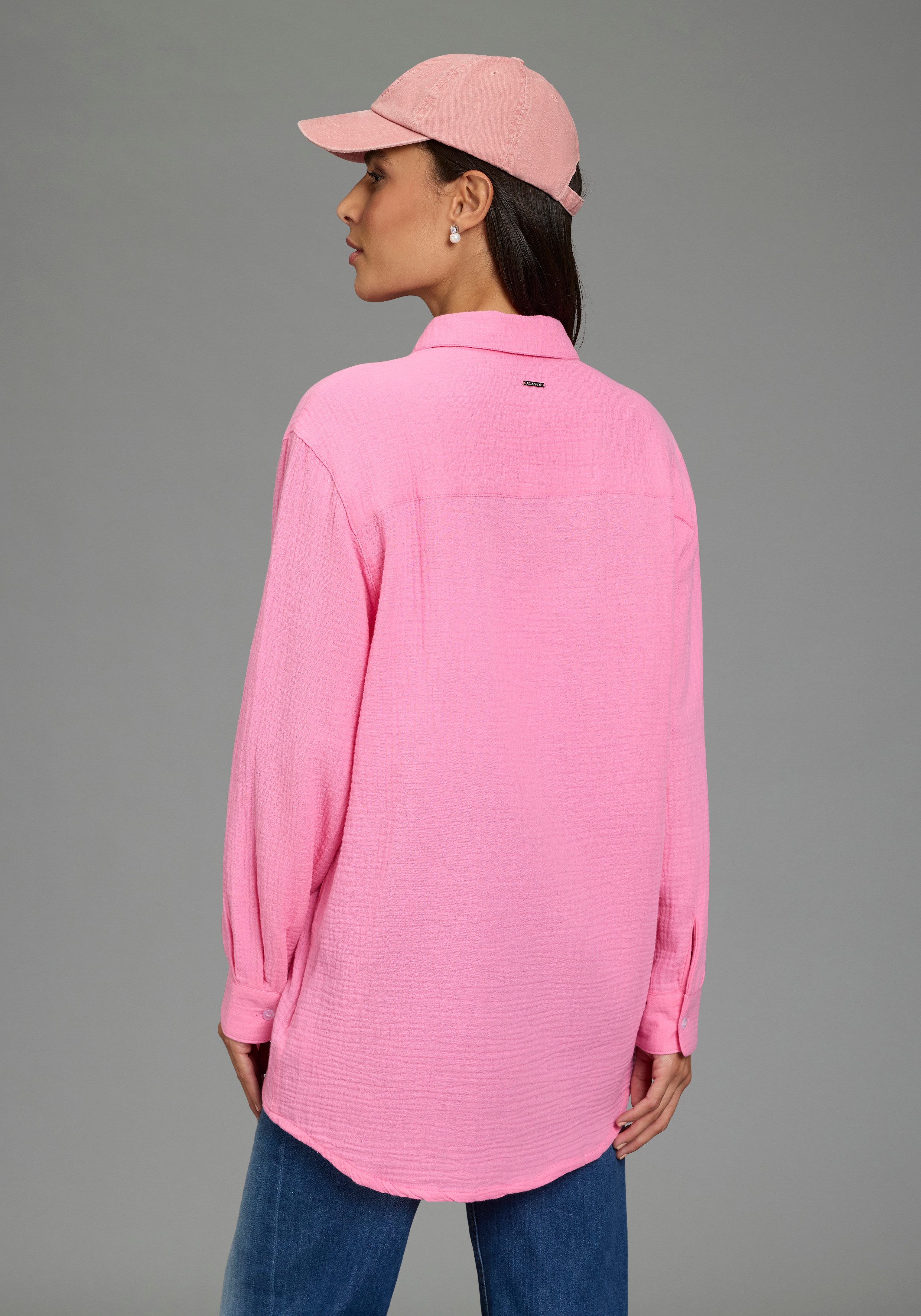 Laura Scott Longbluse in Musselin-Qualität – Bild 2 von 5