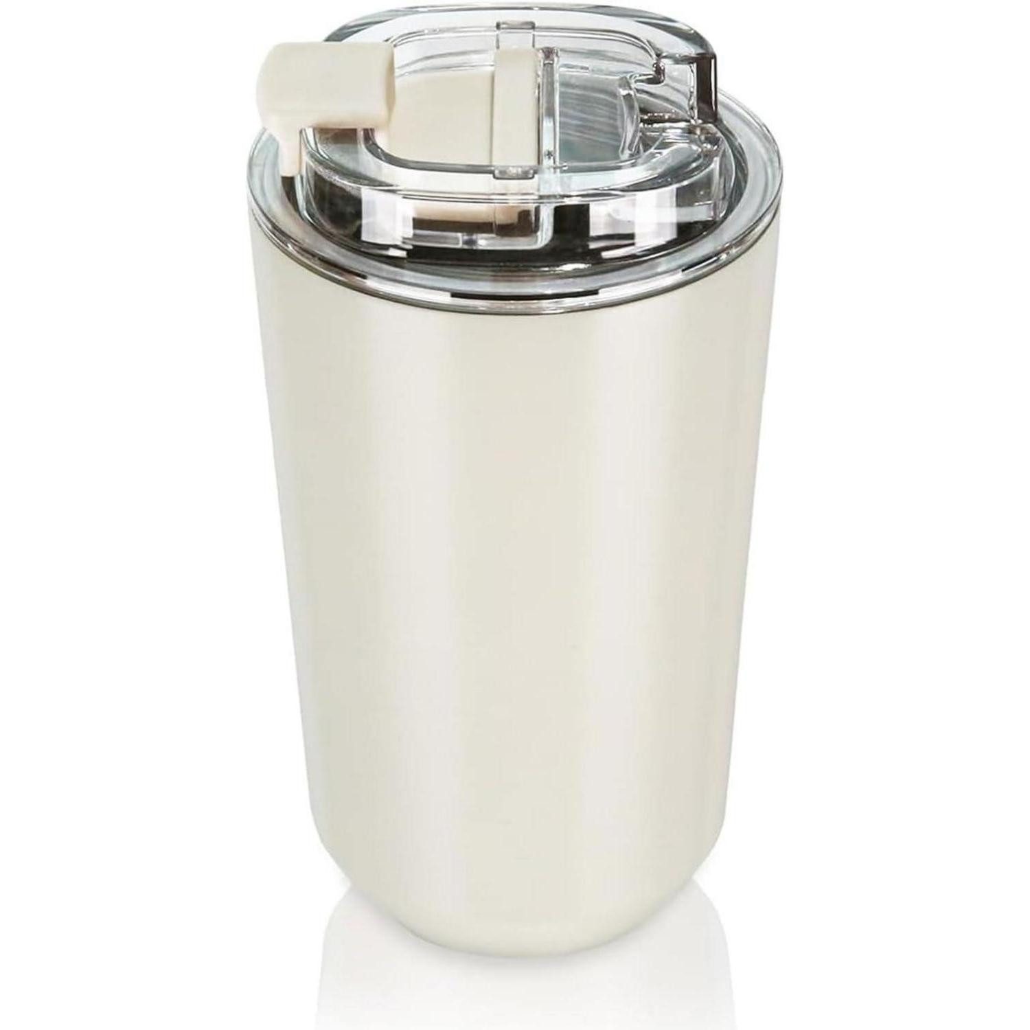 LuxusKollektion Coffee-to-go-Becher Термокружка Kaffee to go 380ml Auslaufsicher Beige