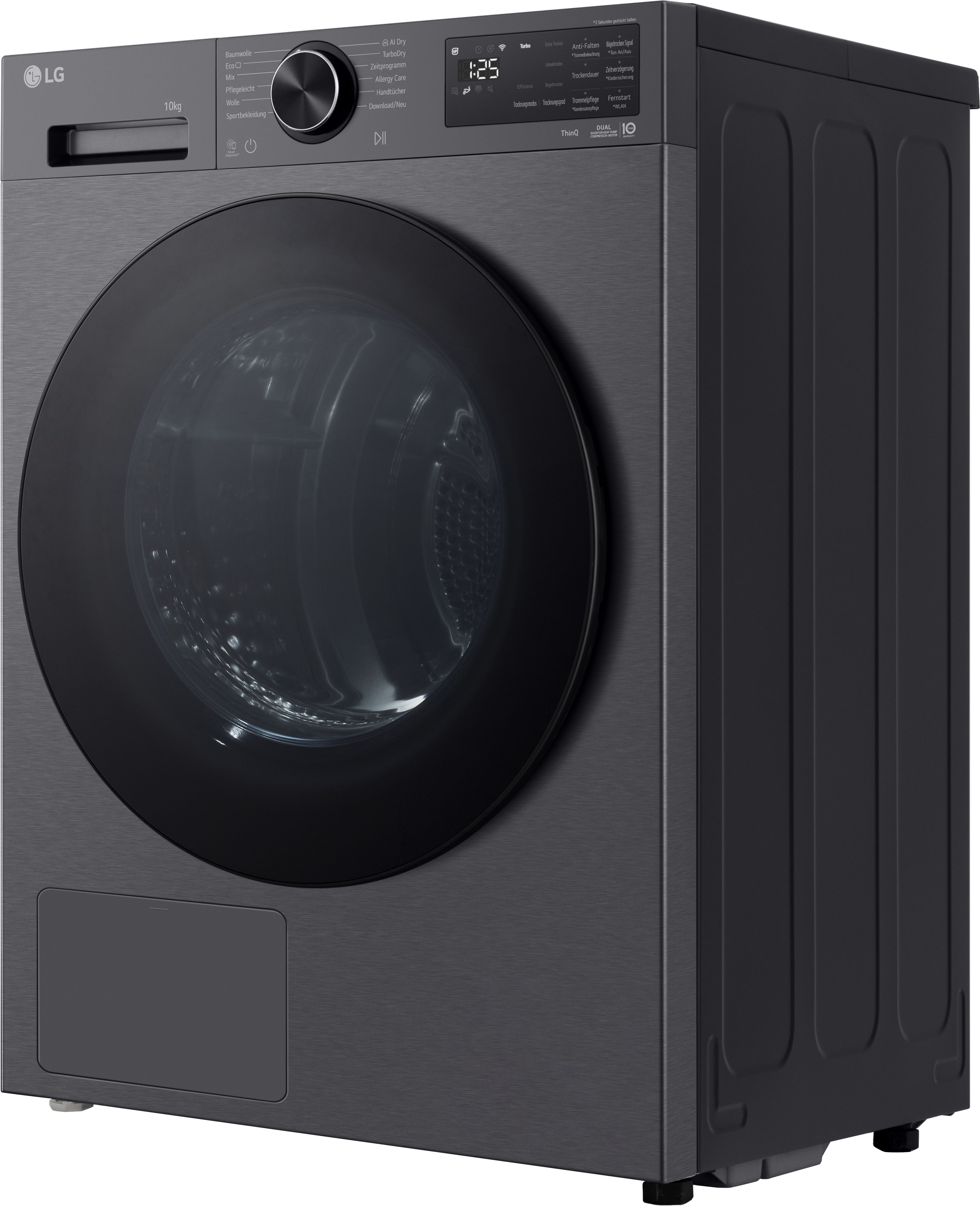 LG Wärmepumpentrockner Serie X7 RT10X7B, KI bis zum Kern - optimales Trocknen, selbstreinigender Kondensator – Bild 5 von 5