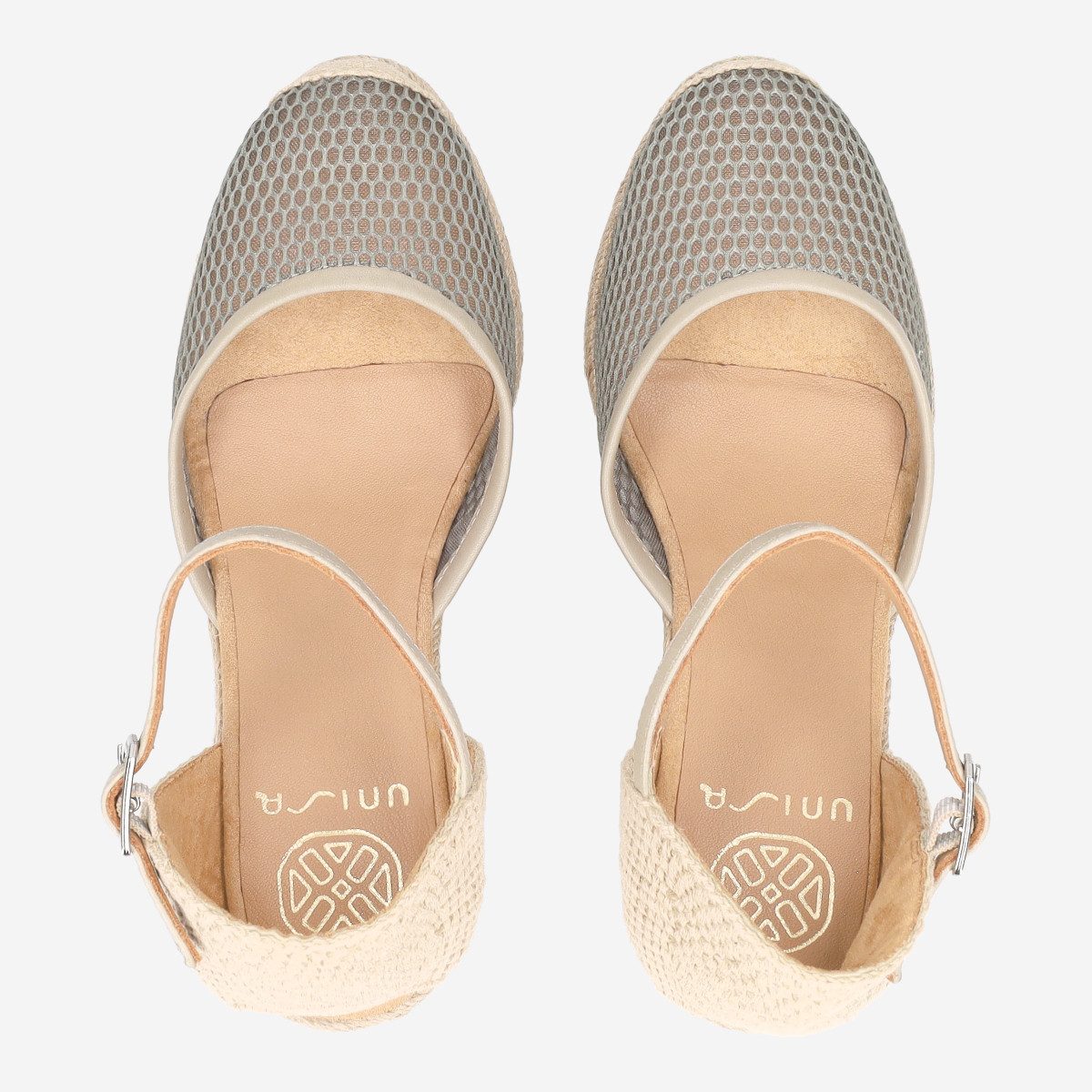 Unisa Unisa CORBEO_NFI MATCHA, Sandaletten, Grün, Damen Sandalette