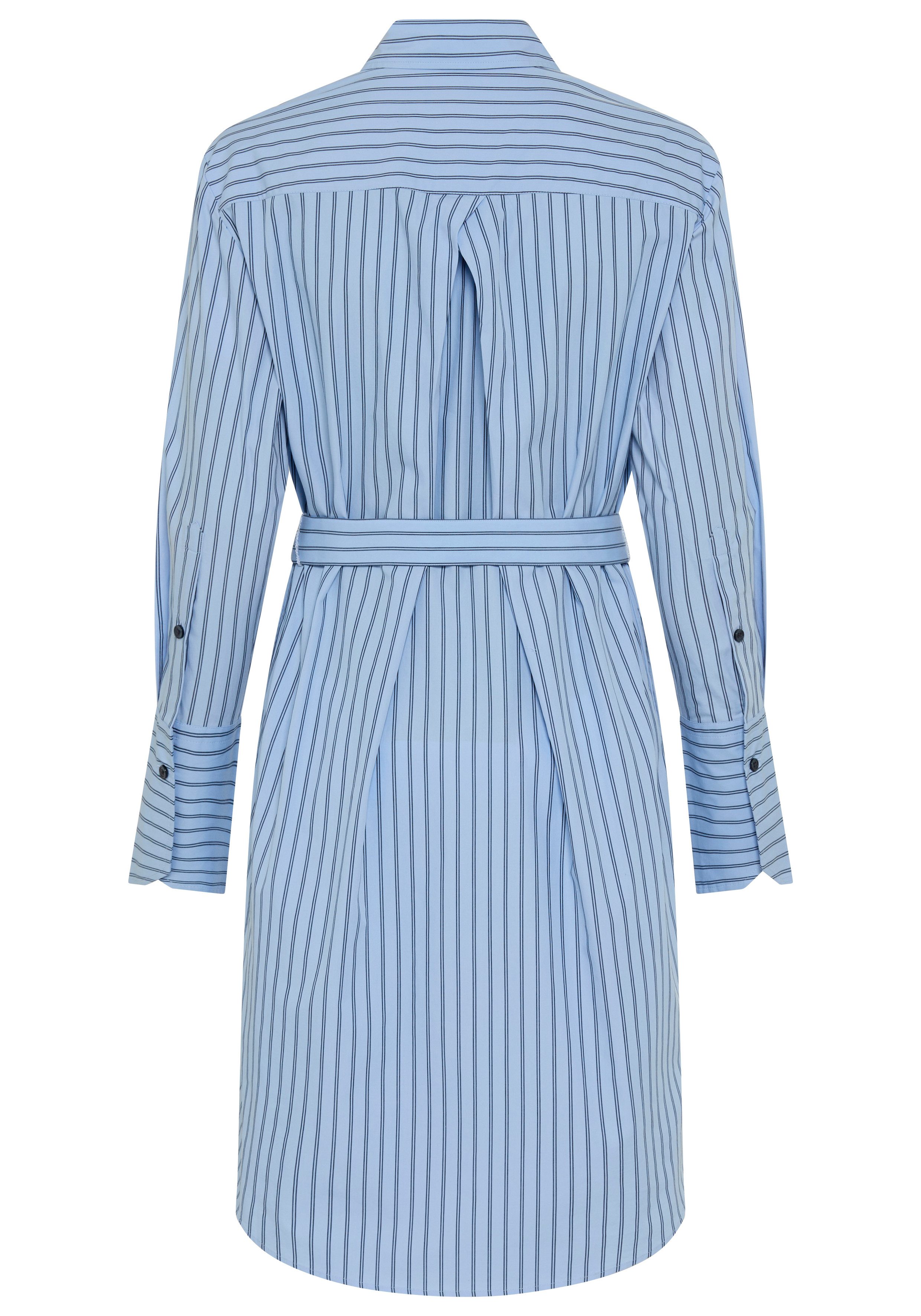 BOSS ORANGE Hemdblusenkleid Delegant Premium Damenmode mit Gürtel, Midi-Länge – Bild 5 von 5