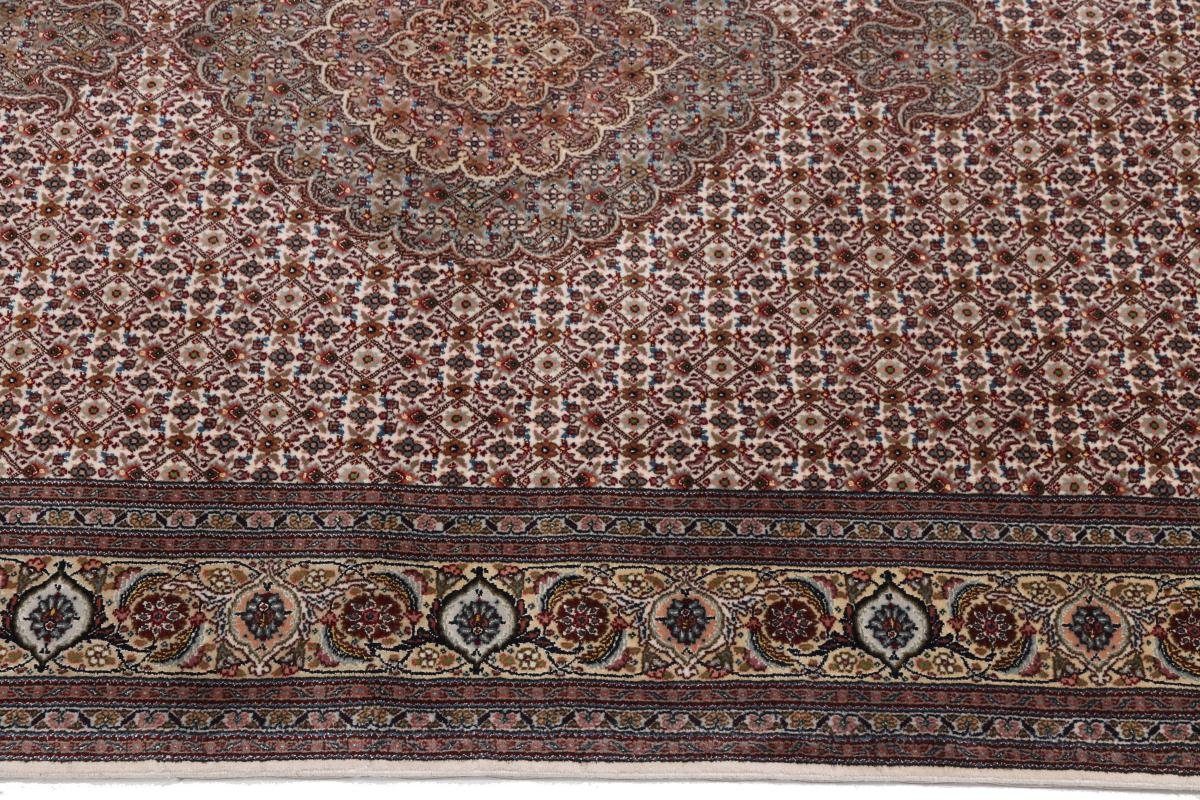 Orientteppich Täbriz Mahi 142x486 Handgeknüpfter Perserteppich, Orientteppich rechteckig, / Nain Trading, mm 7 Höhe