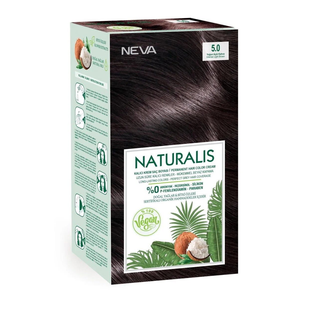 Neva Haarfarbe Neva, Naturalis, Permanentes Haarfärbemittel