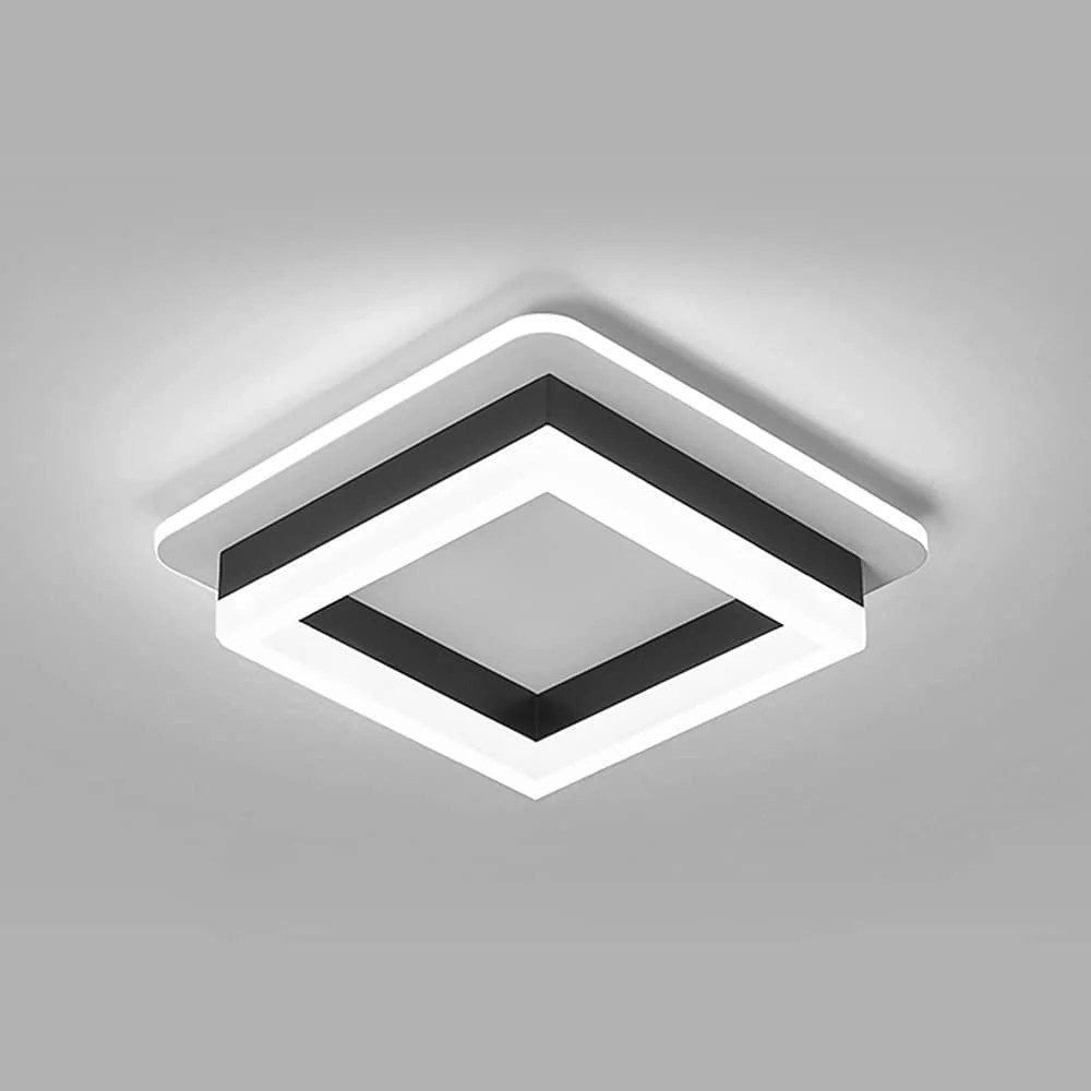 Goeco LED Deckenleuchte Quadrat Deckenlampe aus günstig online kaufen
