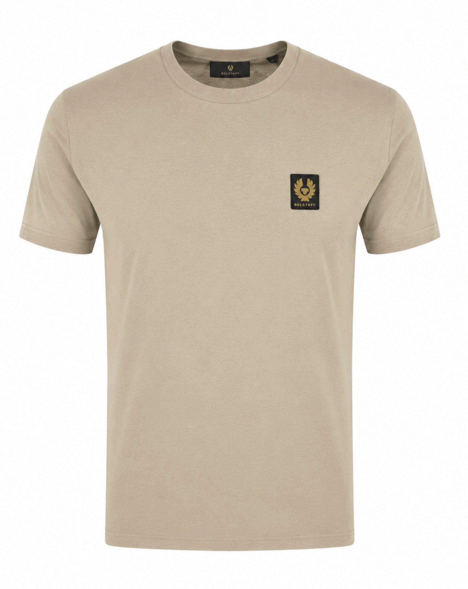 Belstaff T-Shirt Retro 1924 Phoenix Patch Regular Fit Shirt Gesticktem Rand versehener Phoenix-Patch auf der Brust