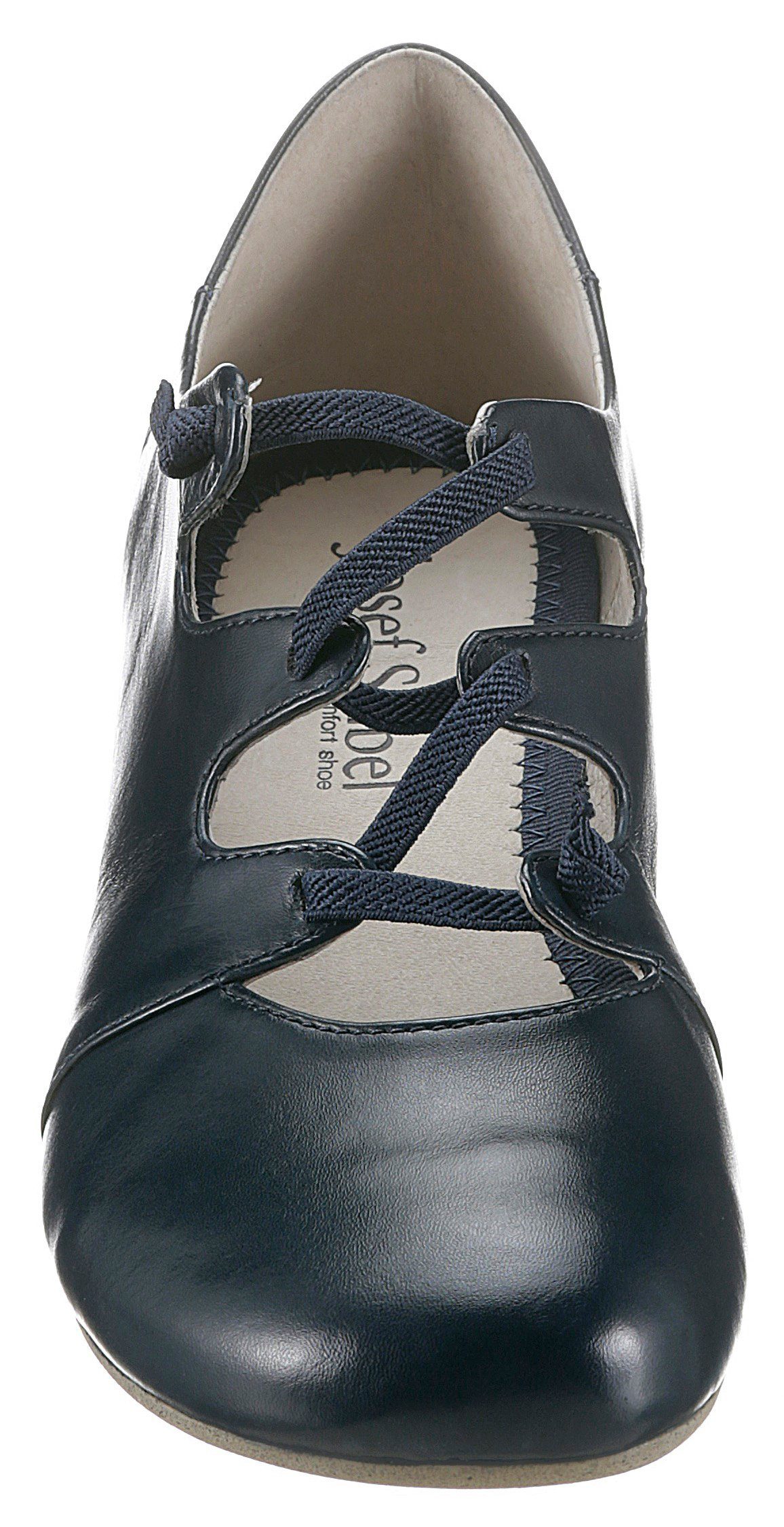 Josef Seibel Fiona 04 Riemchenballerina Slipper, Komfortschuh mit raffiniertem Gummizug, Weite G (weit) – Bild 4 von 5