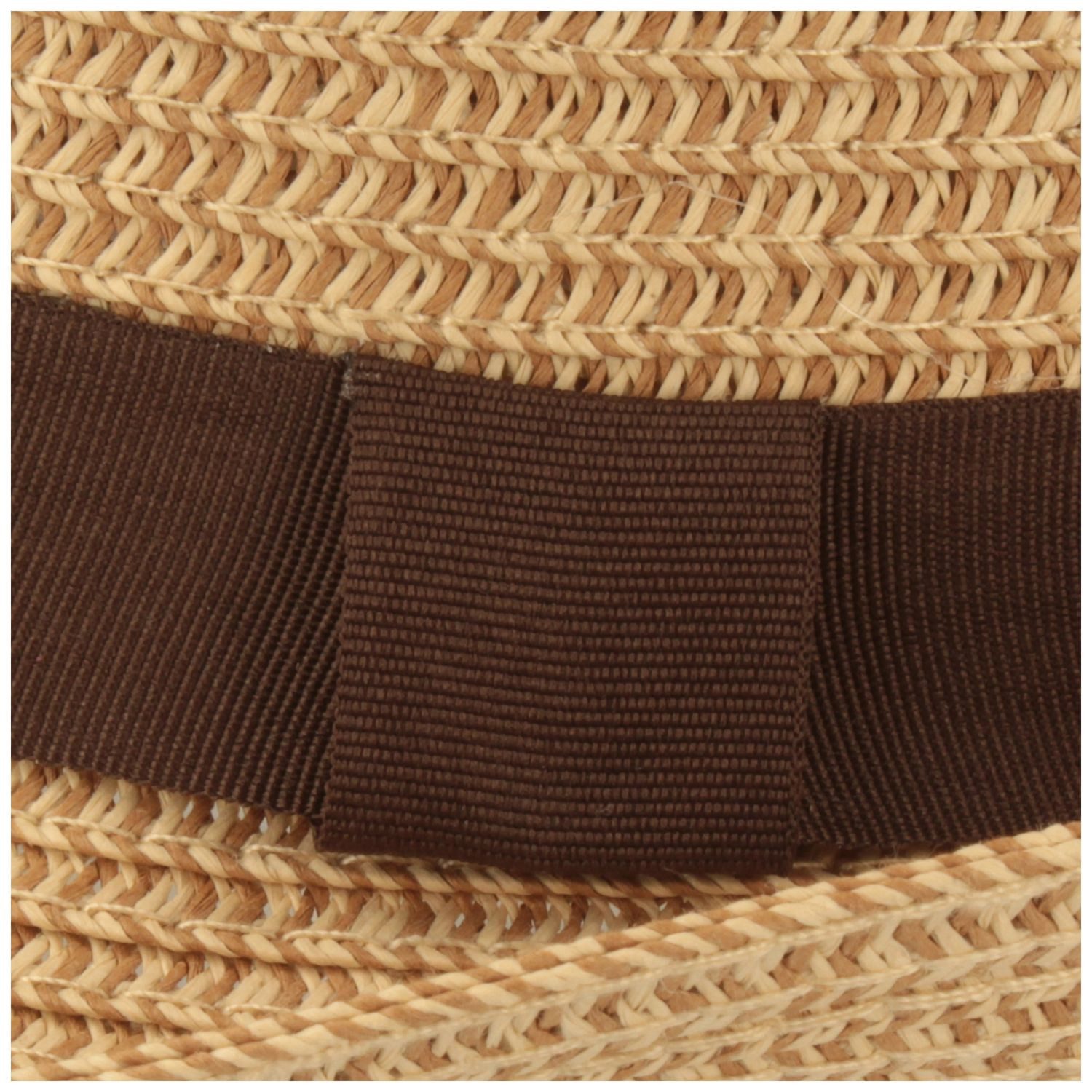 Breiter Strohhut knautschbarer Borten-Trilby – Bild 4 von 5