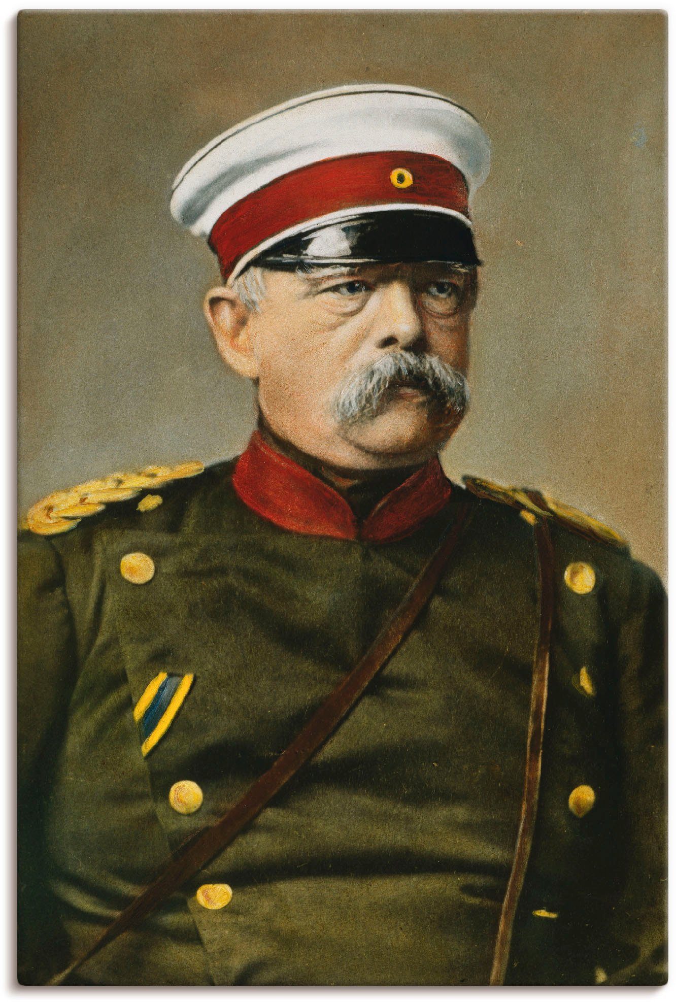 Artland Wandbild Otto von Bismarck, Menschen (1 St), als Leinwandbild, Poster in verschied. Größen