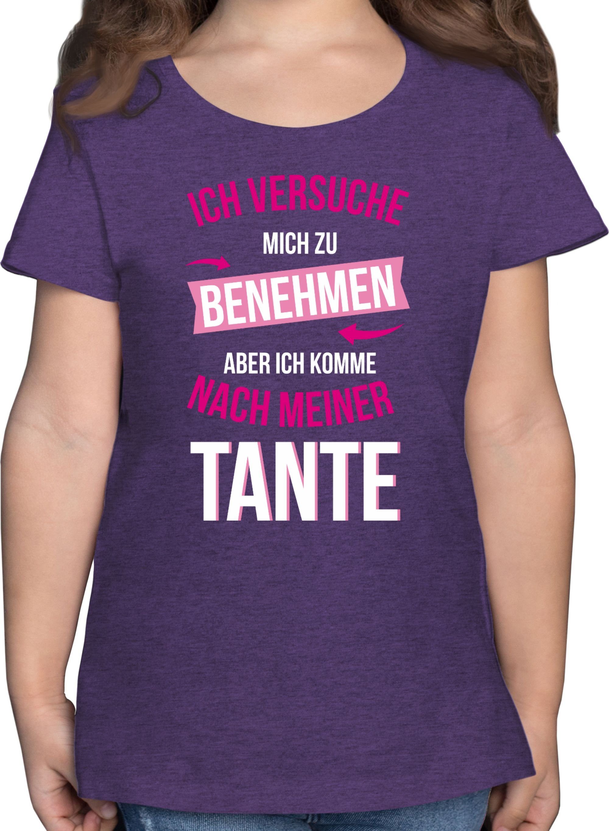 Shirtracer TShirt »Ich versuche mich zu benehmen aber ich komme nach