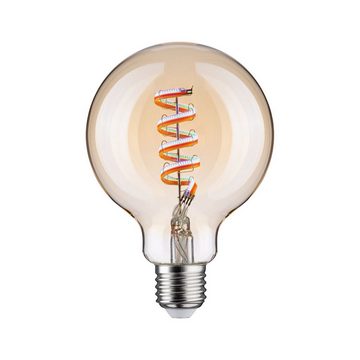 Paulmann LED-Leuchtmittel Smart Filament G95 470lm 2200K-6500K gold 230V, 1 St., Tageslichtweiß
