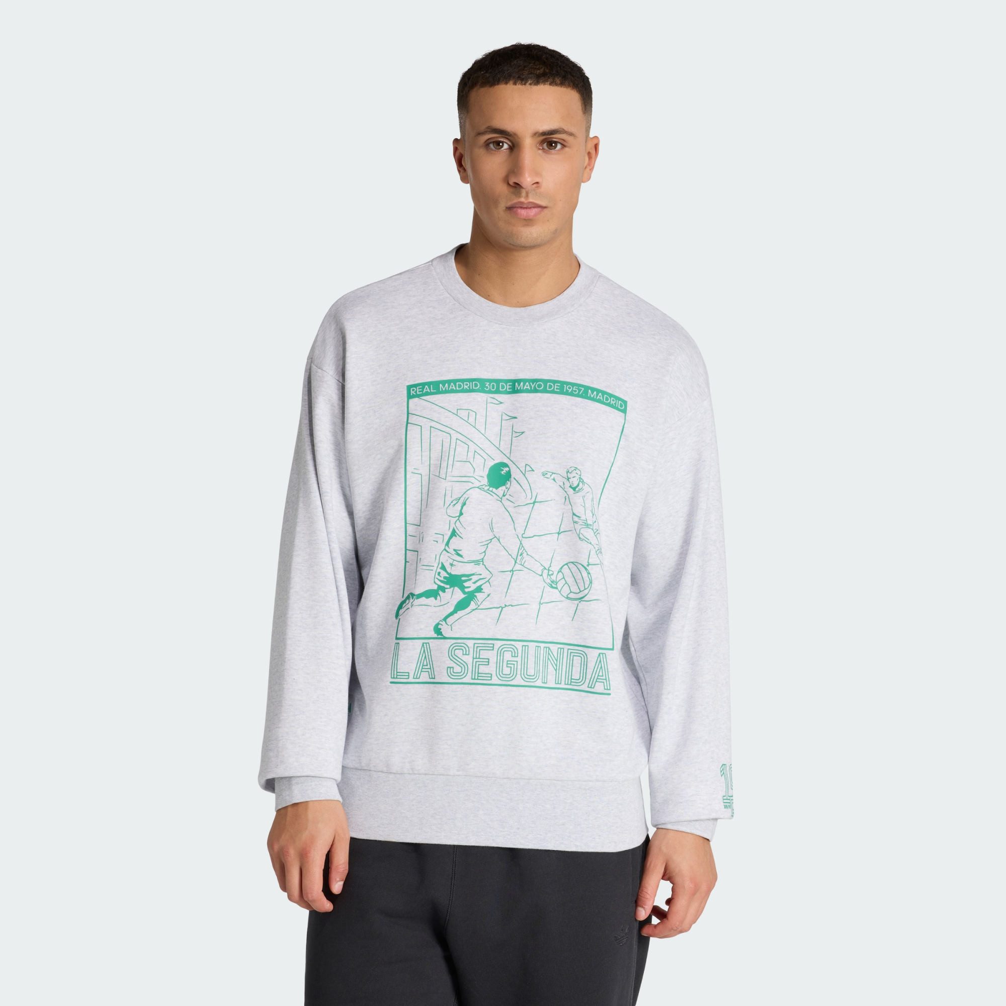 adidas Performance Sweatshirt REAL MADRID HERITAGE SWEATSHIRT (1-tlg)