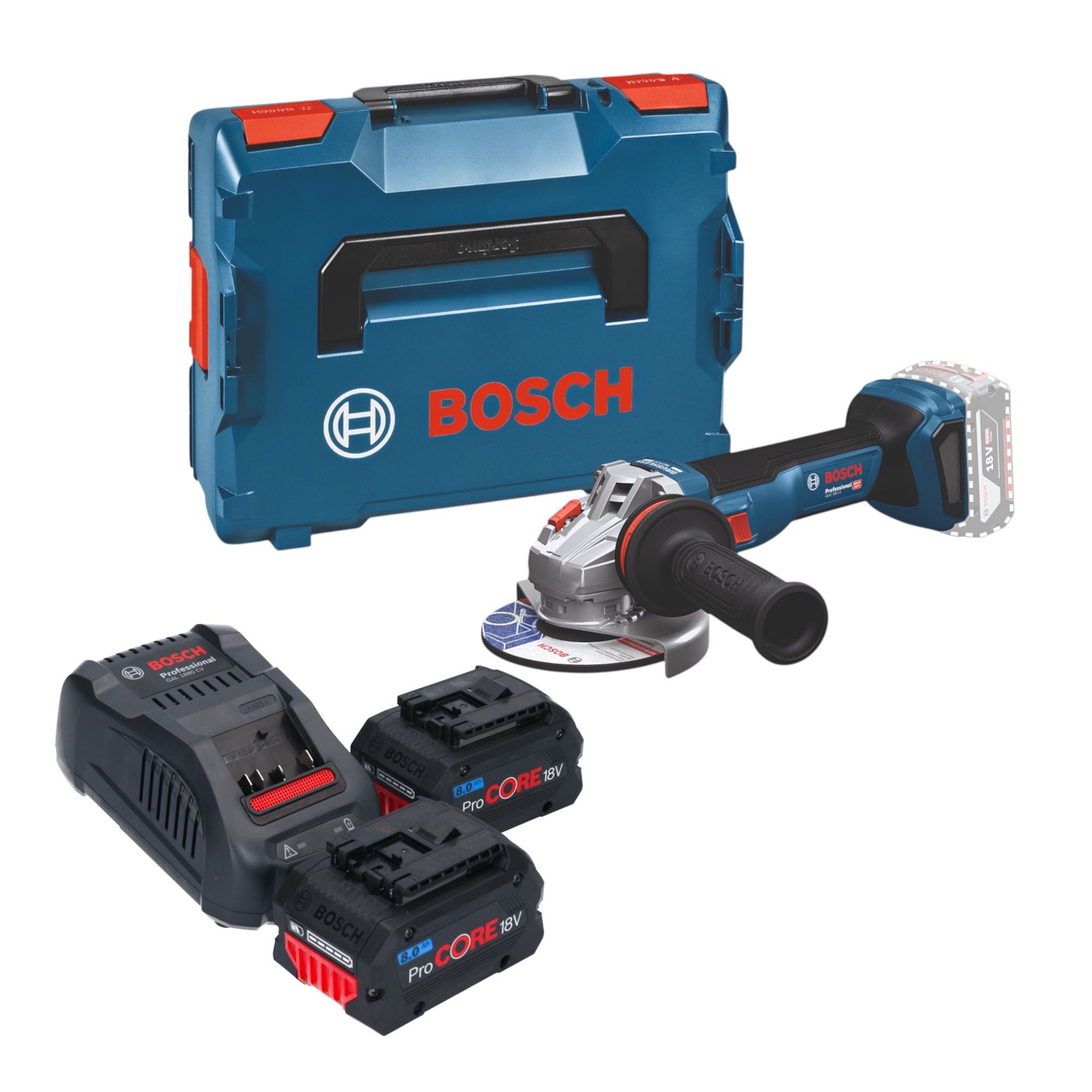 Bosch Professional Akku-Winkelschleifer GWS 18V-11 Professional 18 V 125 mm Brushless