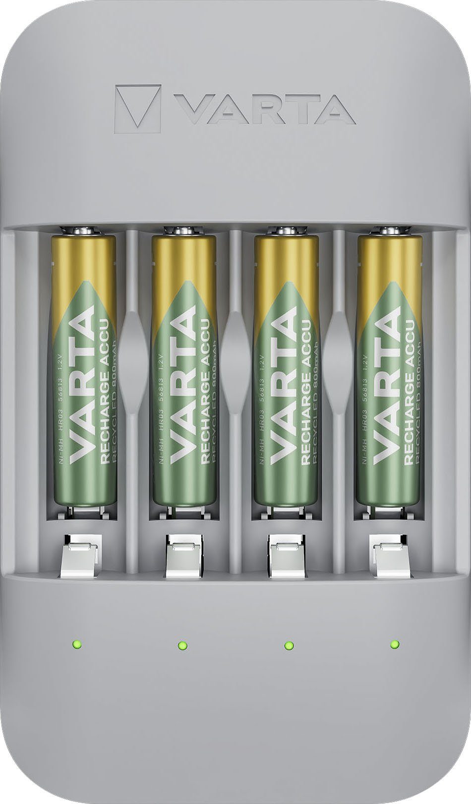 VARTA Eco Charger Pro Recycled Batterie-Ladegerät (2000 mA)