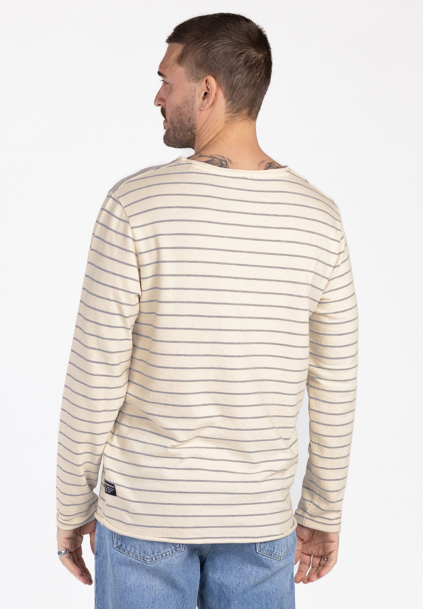 Key Largo Longsleeve MSW KLBRUNO round ringel (1er)