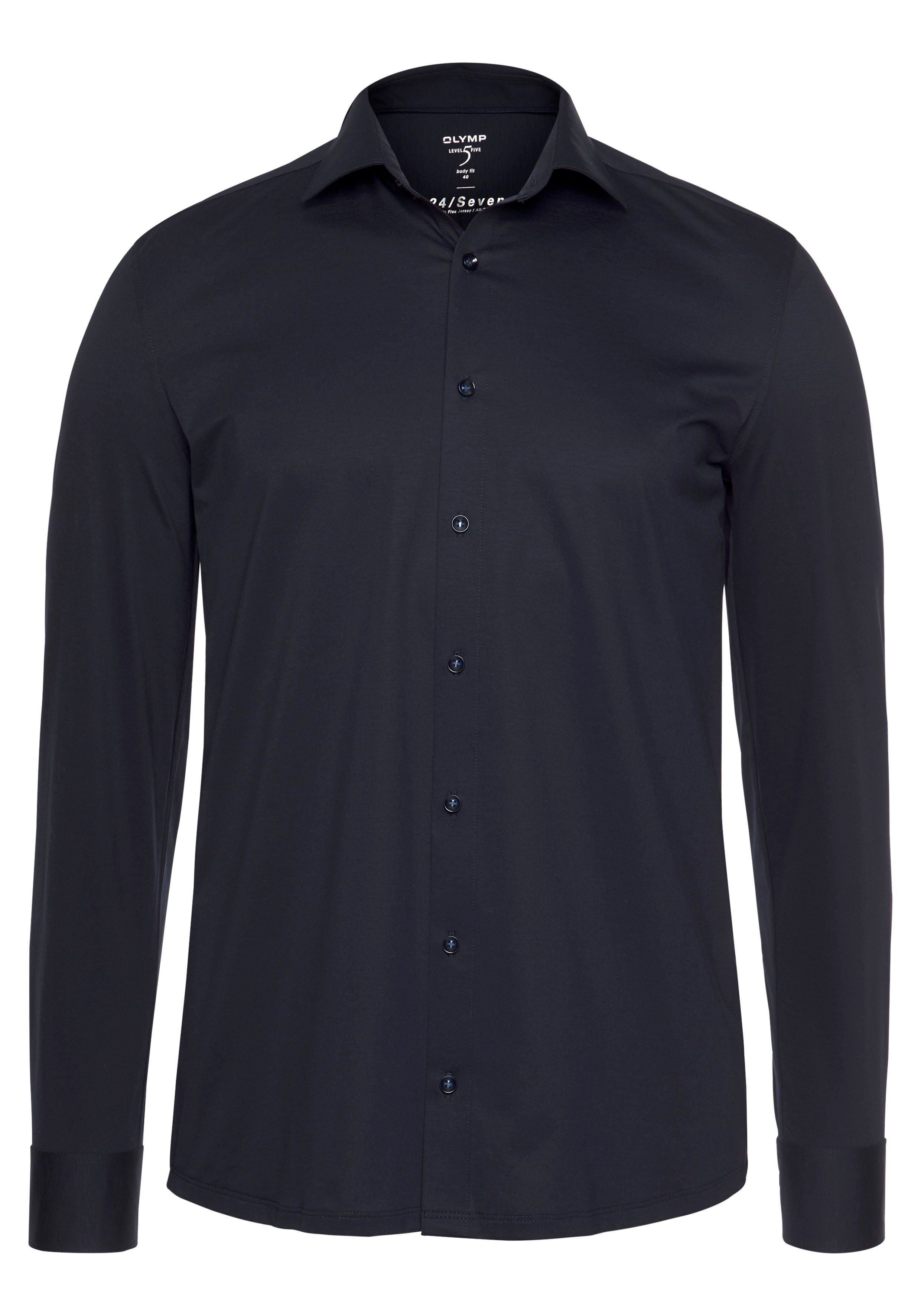 Businesshemd Level Five body fit Jerseyshirt