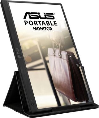 Asus MB165B Portabler Monitor (40 cm/16 ", 1366 x 768 px, WXGA, 10 ms Reaktionszeit, 60 Hz, TN LED)