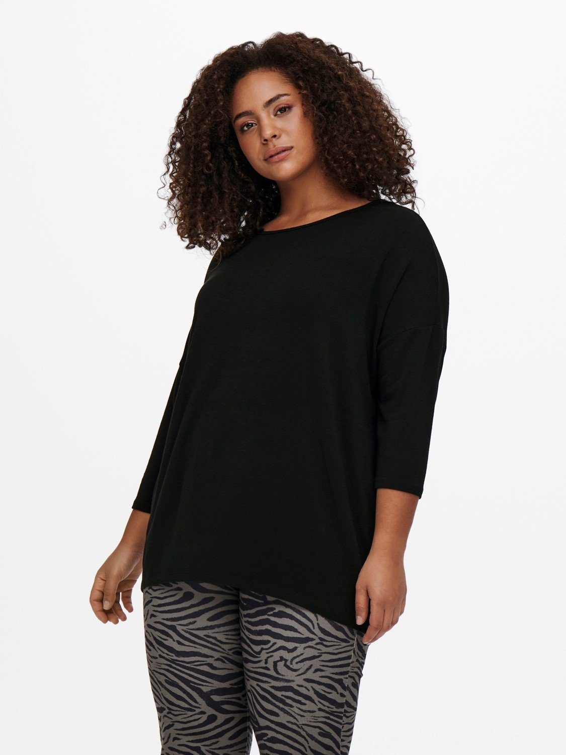 ONLY CARMAKOMA T-Shirt (1-tlg) CARLAMOUR 3/4 günstig online kaufen