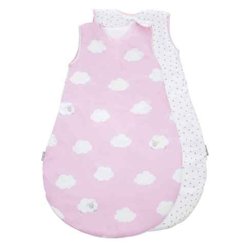 roba® Babyschlafsack aus atmungsaktivet Baumwolle, ganzjährig nutzbar, unisex