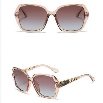 Juoungle Sonnenbrille Damen Sonnenbrillen Vintage mit Strass Rahmen Mode Brille für Frauen