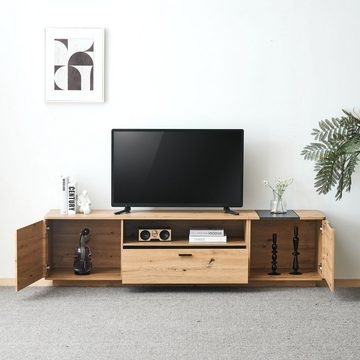 AUFUN TV-Schrank TV-Ständer für das Wohnzimmer clevere Stauraum-Lösungen, optionaler Stil