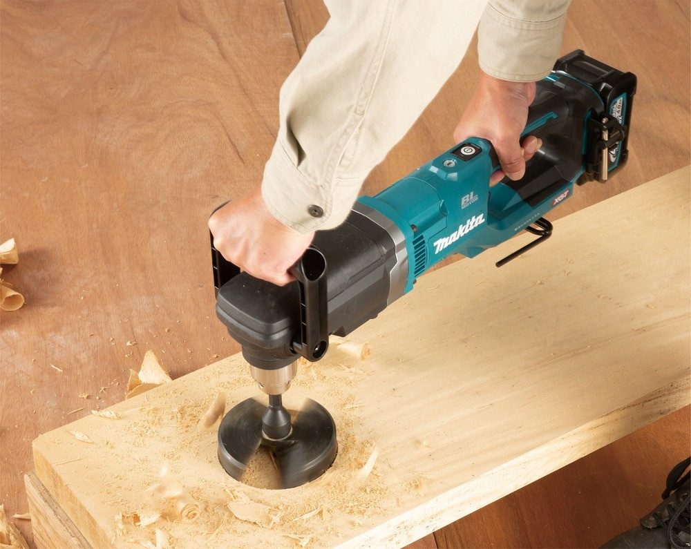 Makita Akku-Bohrschrauber, 40 V, Winkelbohrmaschine XGT, DA001GZ, 40V, 136 Nm, Ohne Akku - im Karton