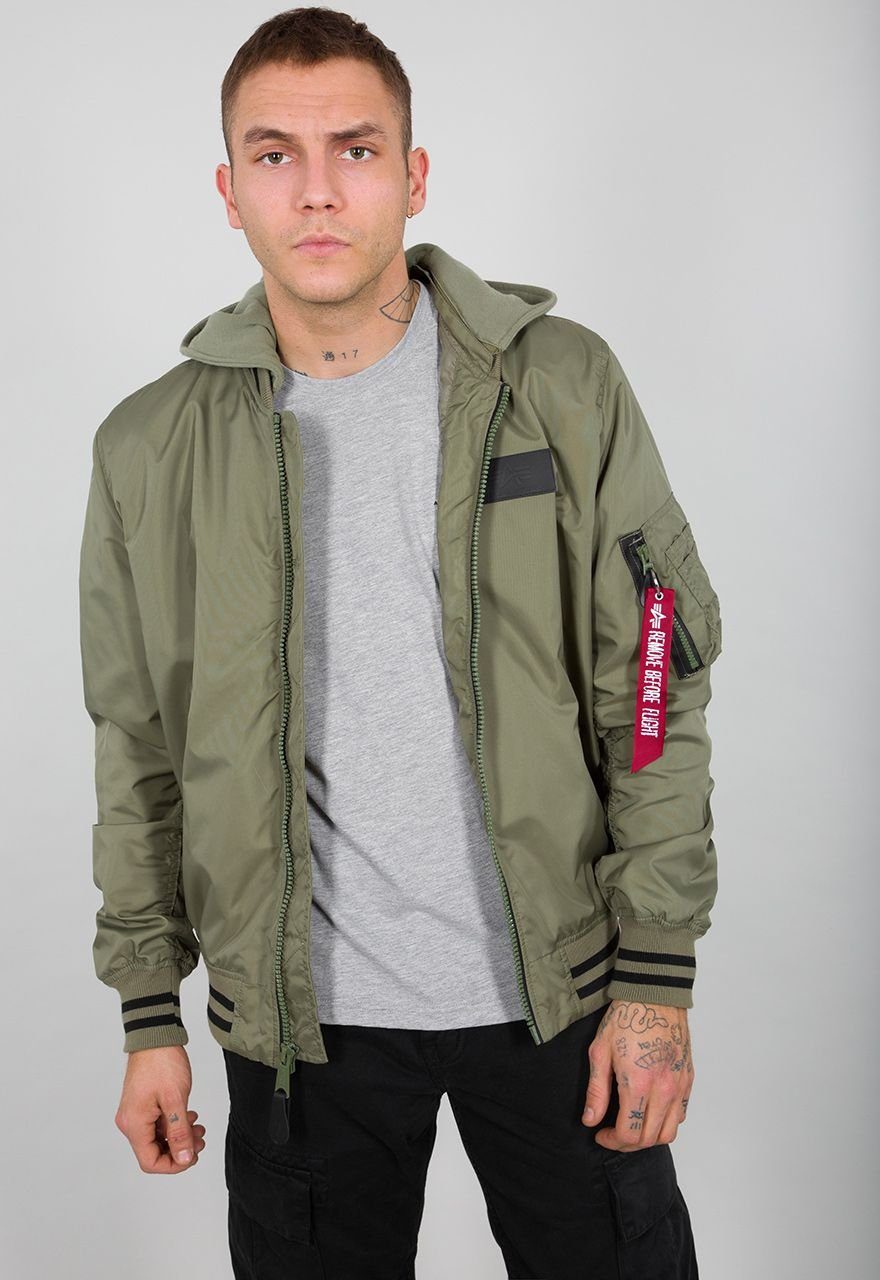 Alpha Industries Kurzjacke Ma-1 Tt Hood Defense