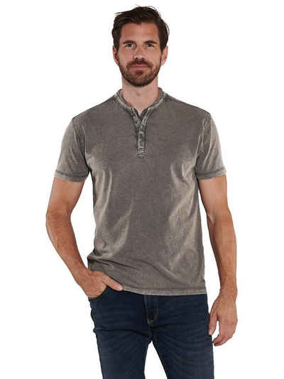 Engbers T-Shirt Henley-Shirt uni