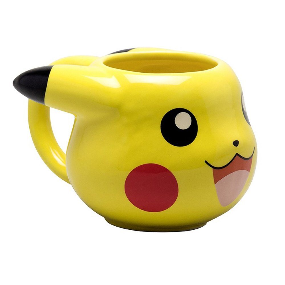 ABYstyle Tasse Pikachu 3D - Pokémon, coole 3D Tasse zu Pikachu aus Pokémon