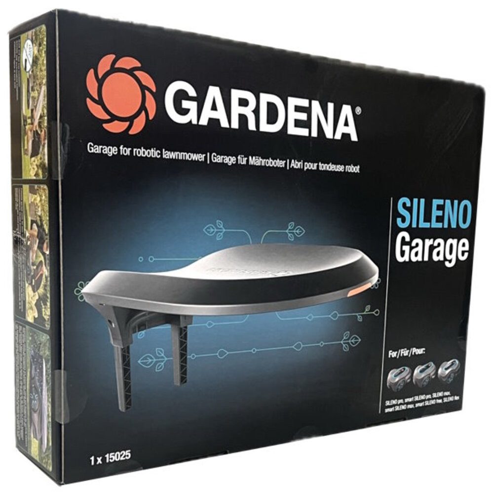 GARDENA Garten-Multifunktionsgerät Gardena 15025-20 Garage für Mähroboter smart SILENO