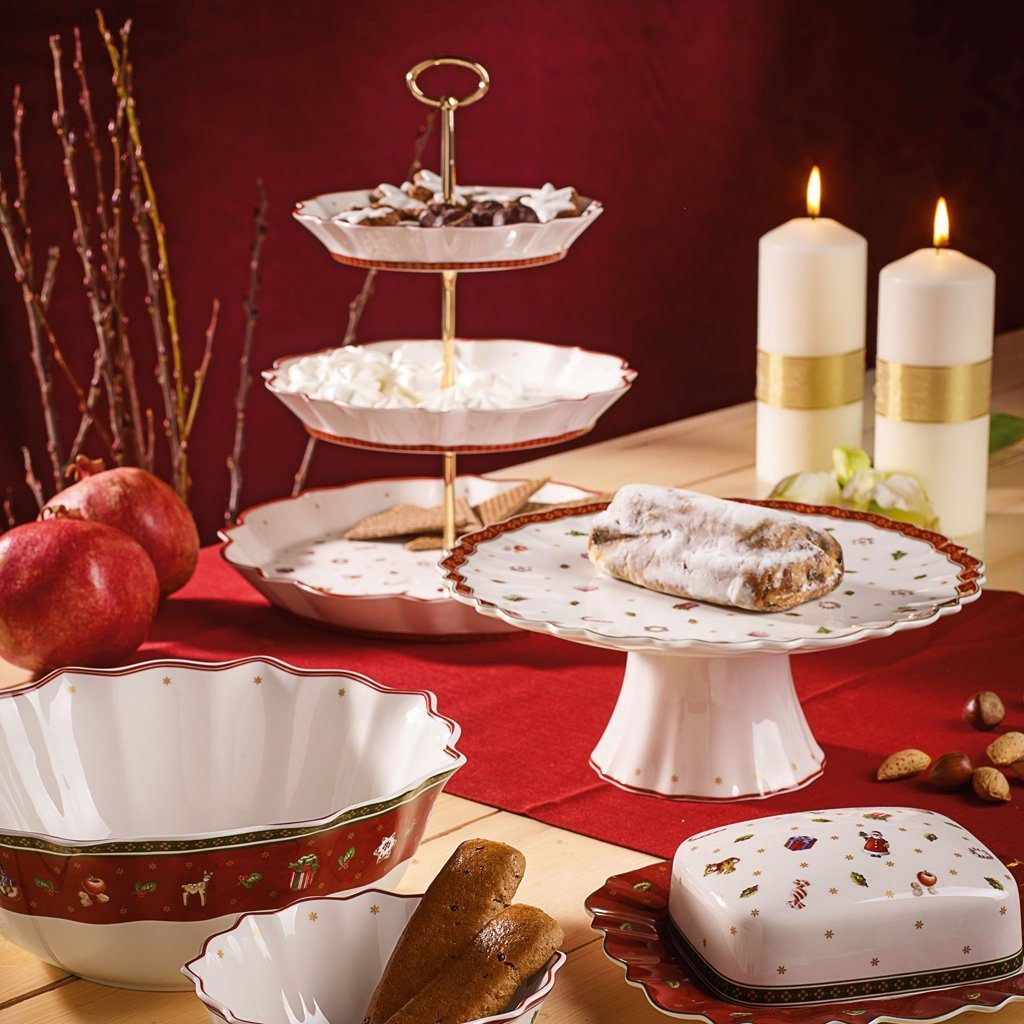 Villeroy & Boch Etagere Toy's Delight Etagere, Porzellan, (1-tlg), Premium Porcelain, 1 Stck, Handwäsche empfohlen
