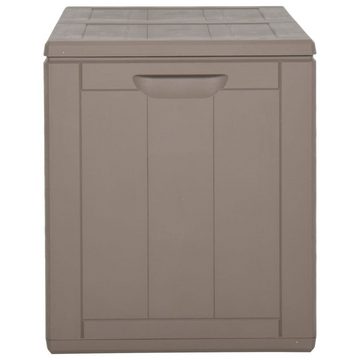 vidaXL Gartenbox Garten-Aufbewahrungsbox 180 L Braun PP Rattan