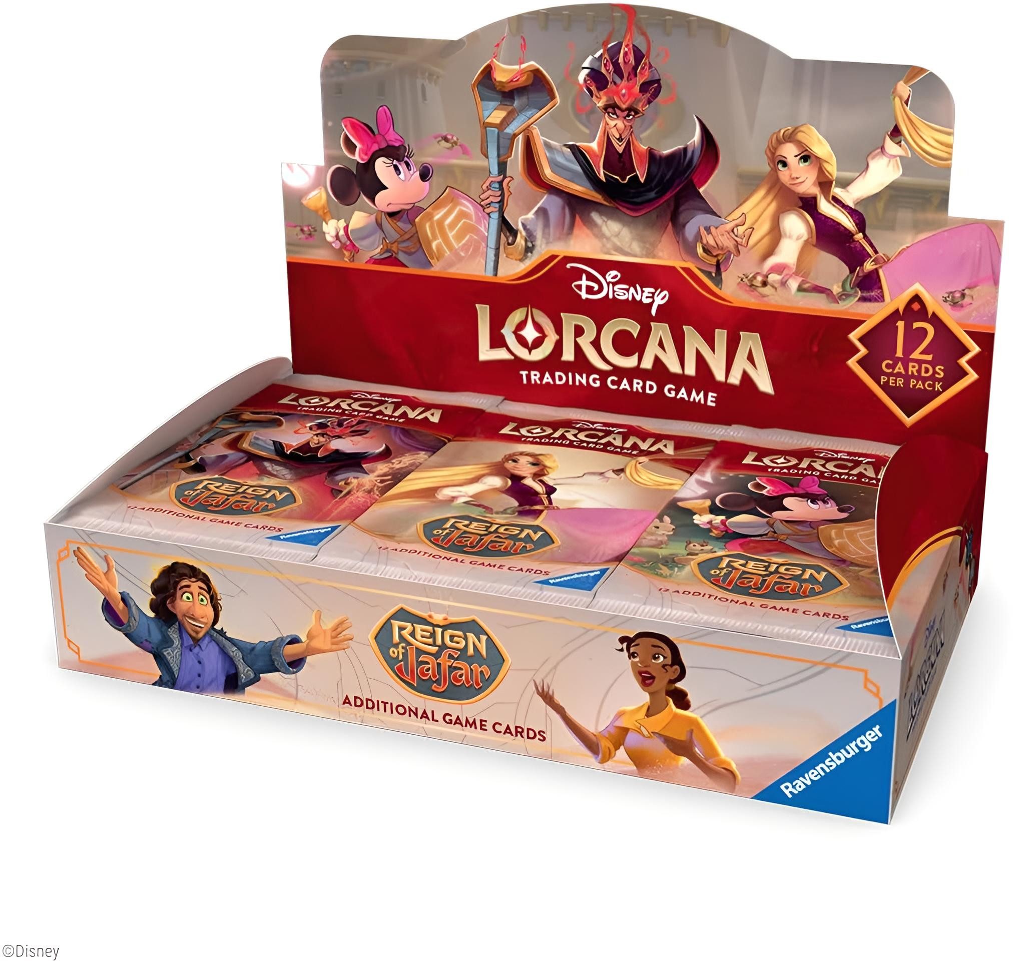 Ravensburger Sammelkarte Disney Lorcana 8: Reign of Jafar Booster Englisch