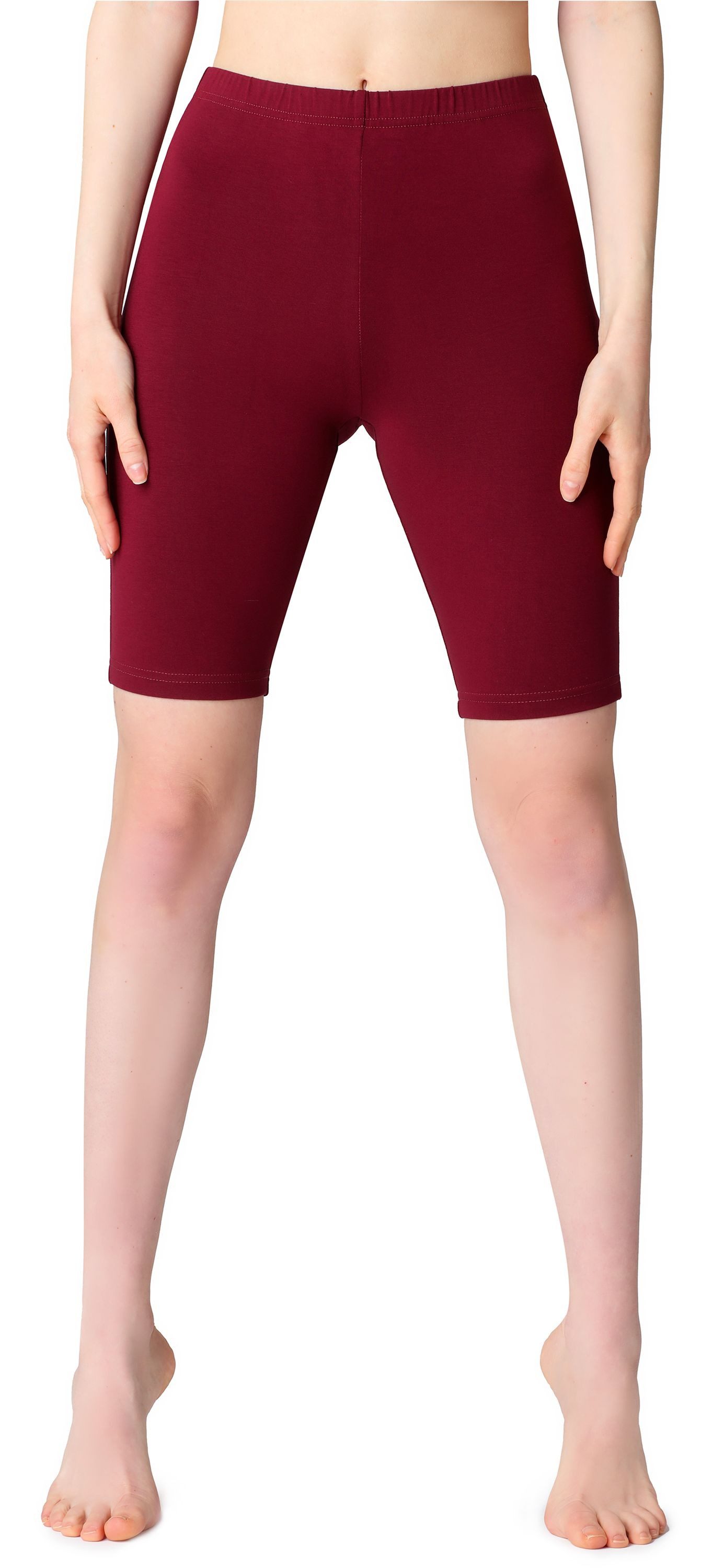 Leggings Damen Kurze Leggings aus Viskose BLV50-207