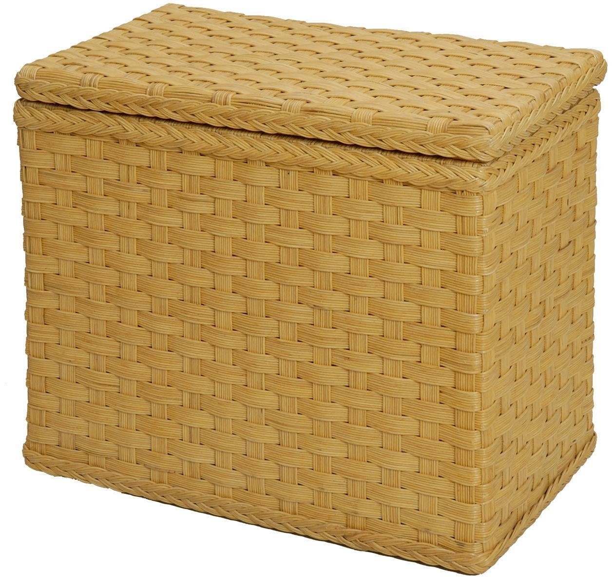 Wäschesortierer »Rattan Wäschesammler mit 3 Fächern Wäschekorb mit