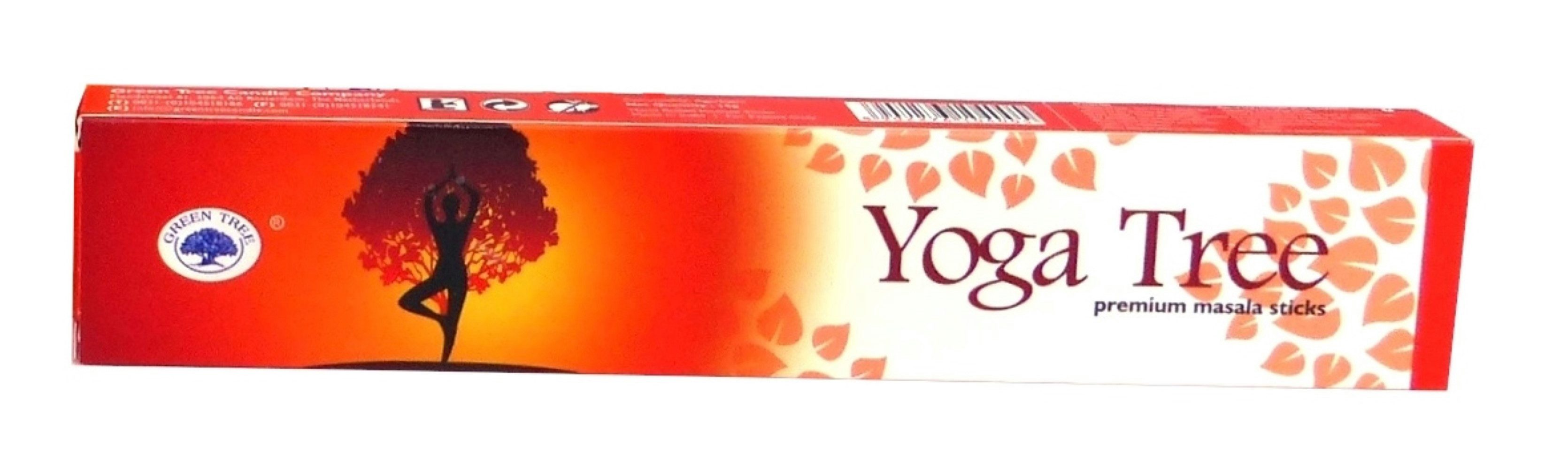 Green Tree Räucherstäbchen Green Tree Incense "Yoga Tree" 15gr.