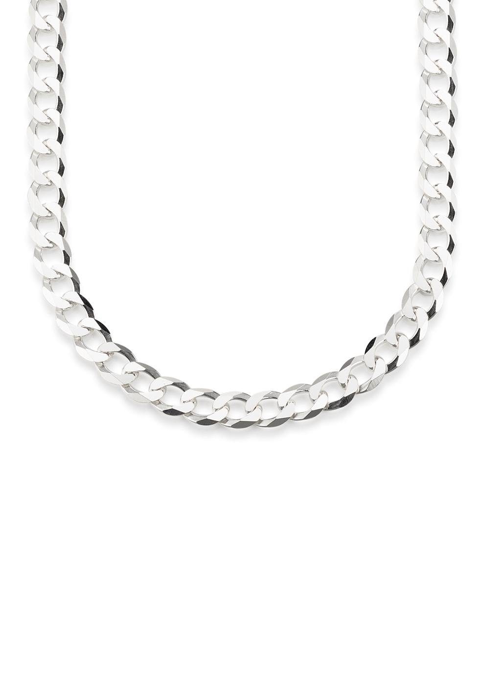 Bruno Banani Kette ohne Anhänger Schmuck Geschenk Silber 925 Halsschmuck Halskette Panzerkette