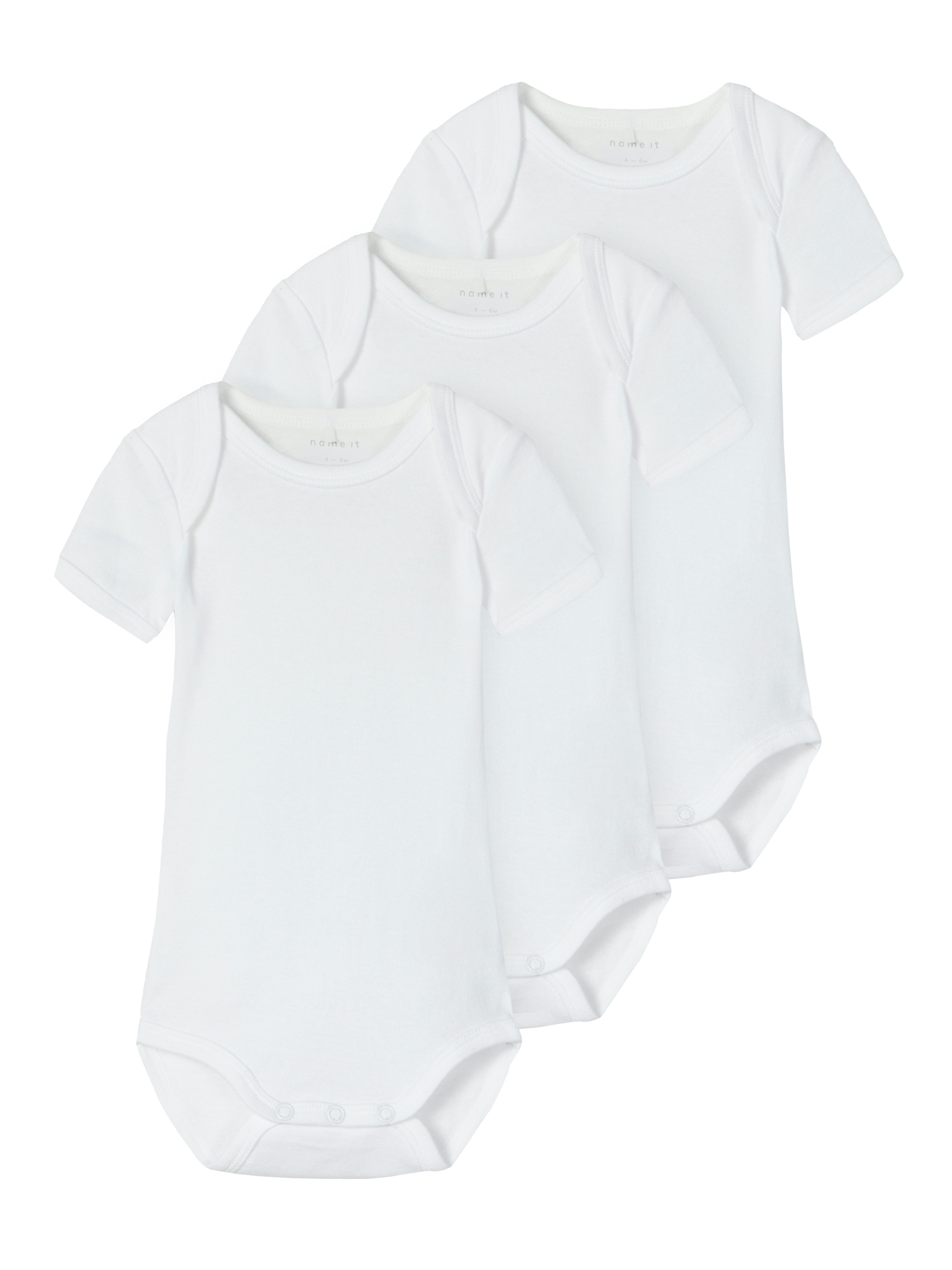Body NBNBODY 3P SS SOLID WHITE 4 NOOS