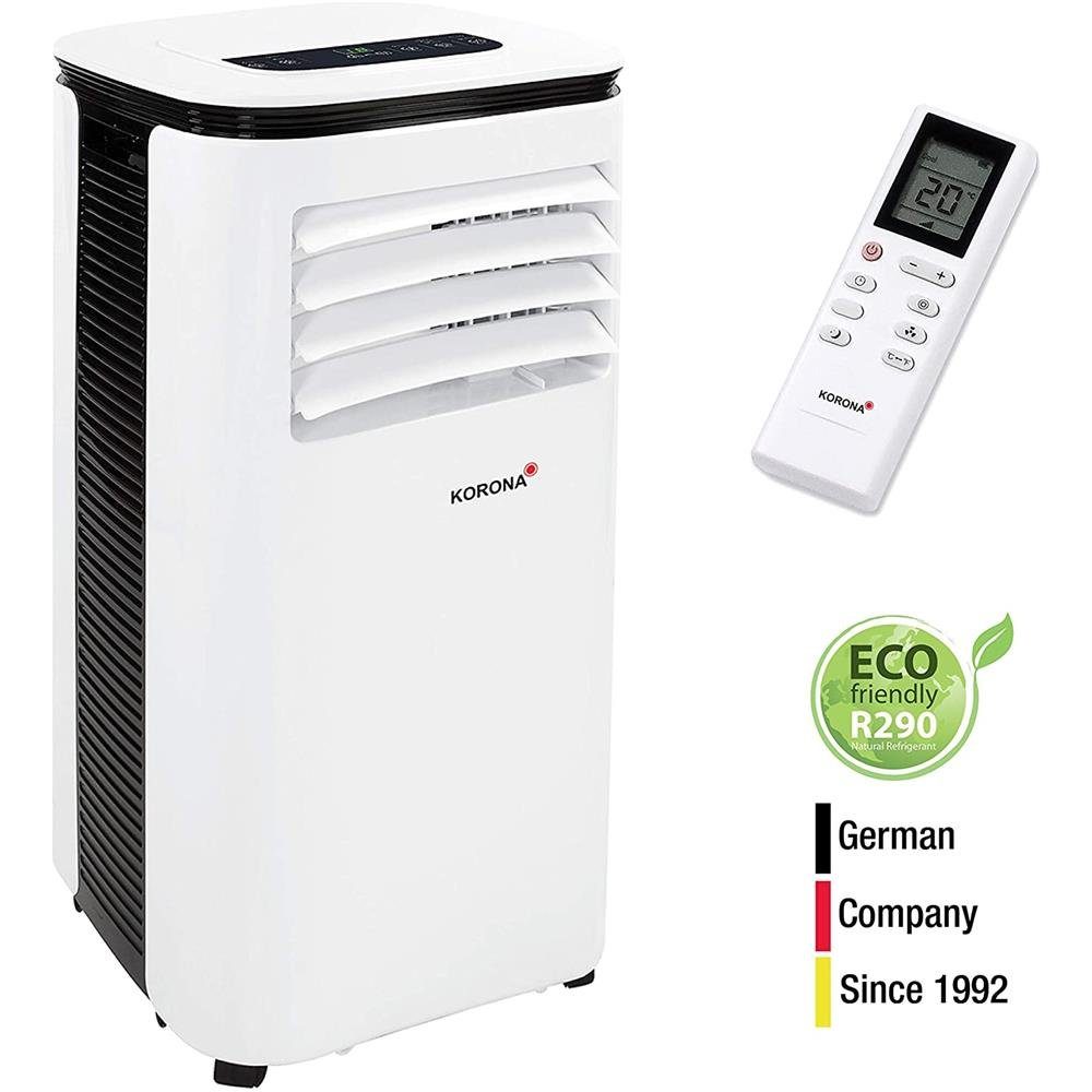 LCD ECO, 9.0 Klimaanlage, 3-in-1-Klimagerät Fernbedienung KORONA 82001 Iceberg Klimaanlage, Mobile Entfeuchter,